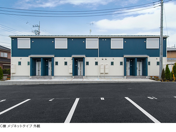 写真)C棟 メゾネットタイプ 外観