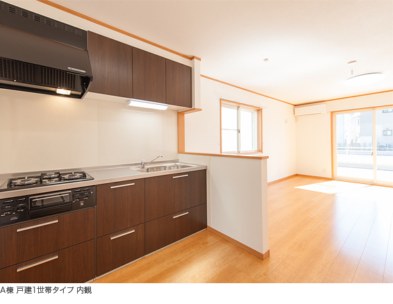 写真)A棟 戸建1世帯タイプ 内観